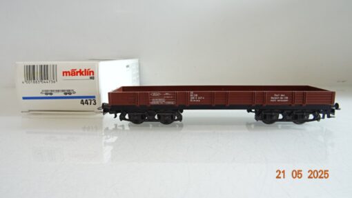 Märklin H0 4473 Niederbordwagen der DB in OVP PR7881 – Bild 3