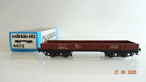 Märklin H0 4473 Niederbordwagen der DB in OVP PR7889