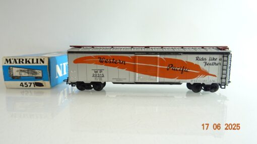 Märklin H0 4571 US gedeckter Güterwagen der Western Pacific in OVP PR8460 – Bild 3