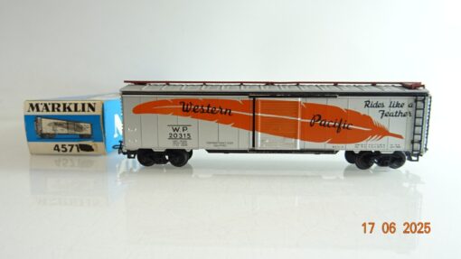 Märklin H0 4571 US gedeckter Güterwagen der Western Pacific in OVP PR8460