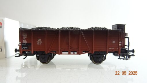 Märklin H0 46027 Hochbordwagen mit Kohleladung der DB in OVP PR7946 – Bild 3