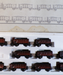 Märklin H0 46030 Kohlenwagen-Zug der frühen 50er-Jahre der DB in OVP BH1912
