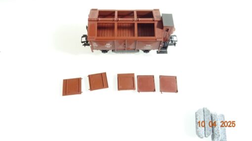 Märklin H0 46042 Schienenreiniger Klappdeckelwagen der DB in OVP PR7073 – Bild 5