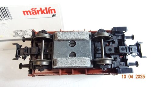 Märklin H0 46042 Schienenreiniger Klappdeckelwagen der DB in OVP PR7073 – Bild 6