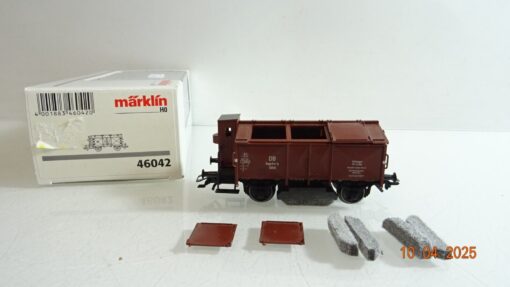 Märklin H0 46042 Schienenreiniger Klappdeckelwagen der DB in OVP PR7073