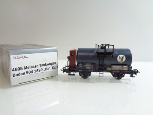 Märklin H0 4605 Güterwagen Melasse-Tankwagen in OVP F400