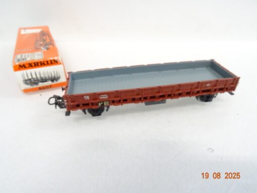 Märklin H0 4607 Rungenwagen ohne Rungen, siehe Foto in OVP RR3131 – Bild 3