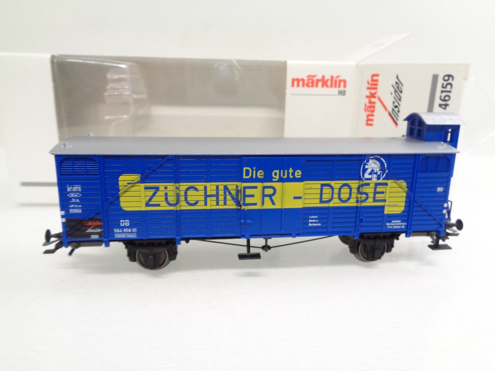 Märklin H0 46159 Güterwagen Züchner Dose Jahreswagen 2000 in OVP RR4814 – Bild 3