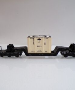 Märklin H0 4618 Tiefladewagen mit Überseekiste der DB in OVP BH1755