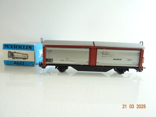 Märklin H0 4633 Schiebewandwagen u. Schiebedach der DB in OVP PR6700