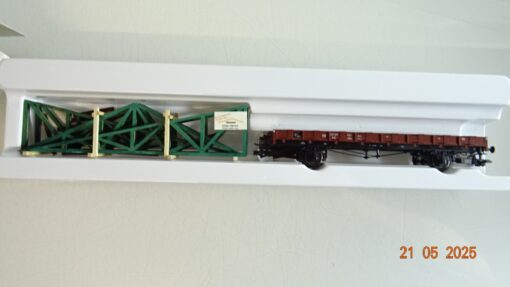 Märklin H0 46362 Niederbordwagen mit Ladung der DB in OVP PR7925 – Bild 3