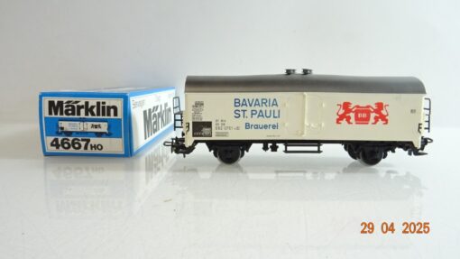 Märklin H0 4667 Bierwagen Bavaria St. Pauli Brauerei der DB in OVP PR7325