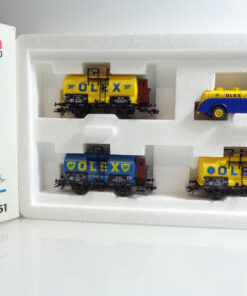 Märklin H0 46751 Wagen-Set 3tlg. mit LKW Olex BP der DR in OVP JD3974