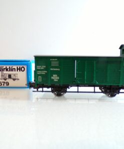 Märklin H0 4679 gedeckter Güterwagen mit Bremserhaus Württemberg in OVP BH1486