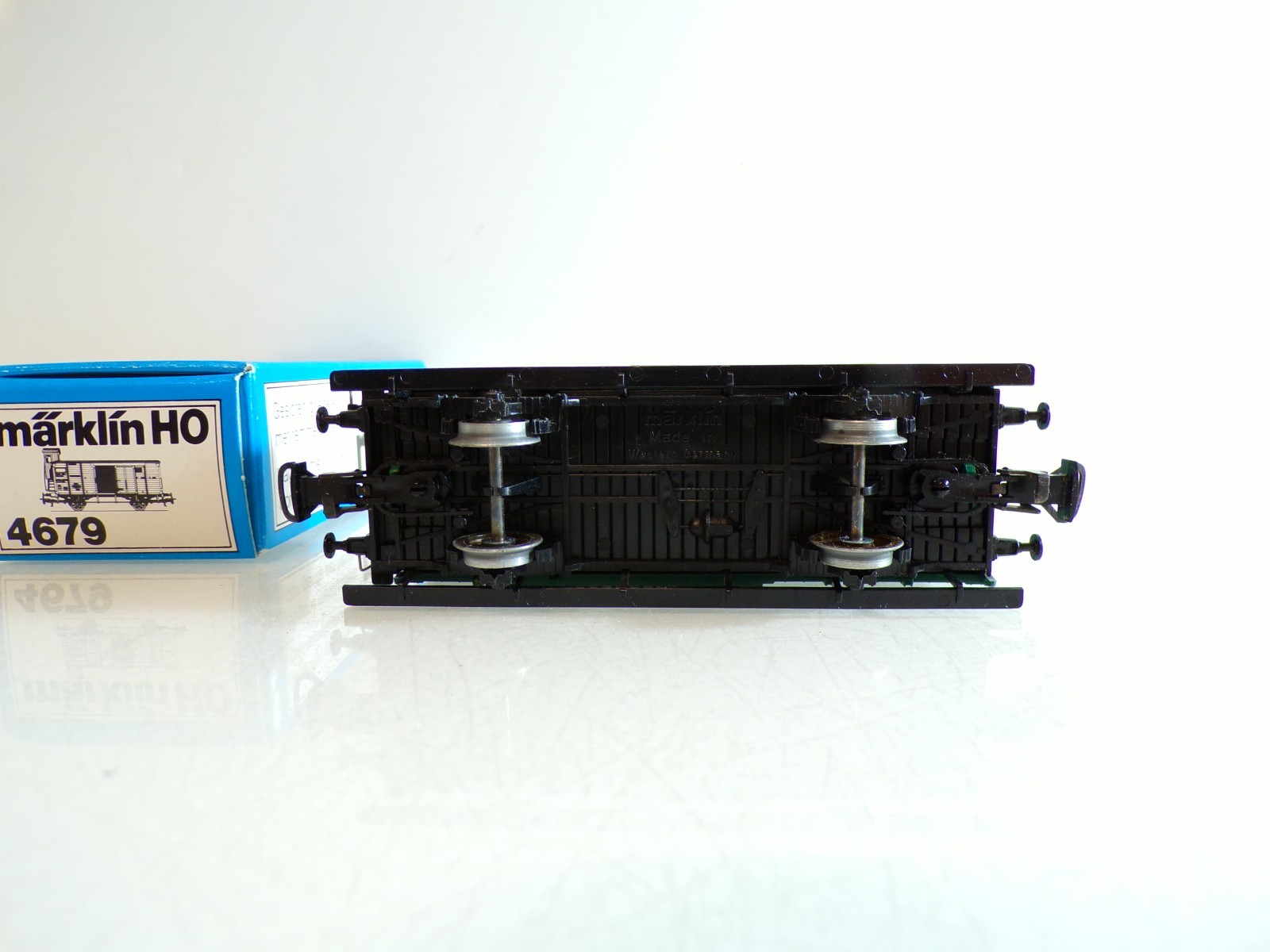 Märklin H0 4679 gedeckter Güterwagen mit Bremserhaus Württemberg in OVP BH1486 – Bild 4