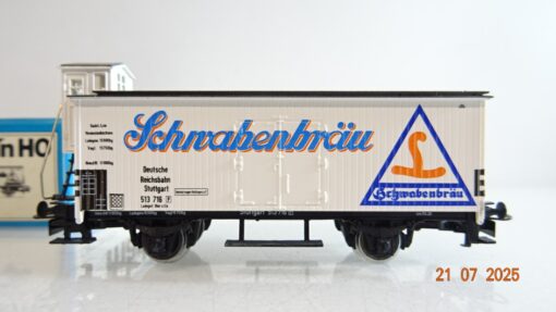 Märklin H0 4680 Bierwagen Schwabenbräu der DR in OVP PR9174 – Bild 3