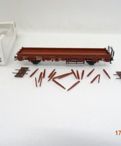 Märklin H0 4694 Rungenwagen mit Rungen der DB in OVP HS57