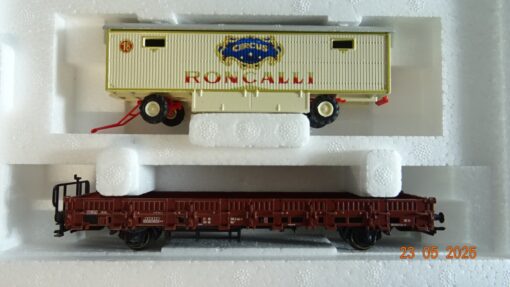 Märklin H0 46946 Zirkuswagen Roncalli Rungenwagen der DB in OVP PR7994 – Bild 3