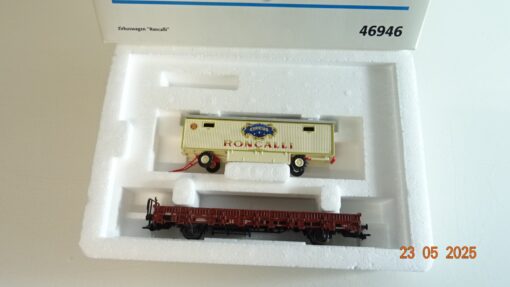 Märklin H0 46946 Zirkuswagen Roncalli Rungenwagen der DB in OVP PR7994