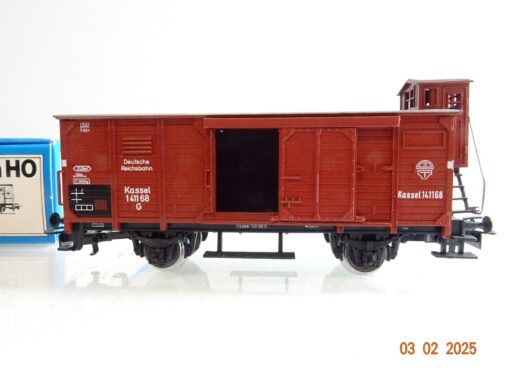 Märklin H0 4695 gedeckter Güterwagen mit Bremserhaus der DR in OVP PR5713 – Bild 3