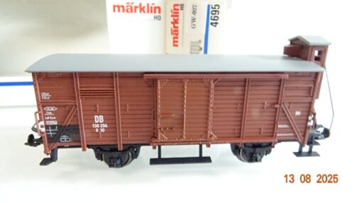 Märklin H0 4695 gedeckter Güterwagen mit Bremserhaus der DRG in OVP RR2808 – Bild 3