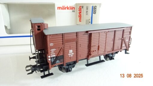Märklin H0 4695 gedeckter Güterwagen mit Bremserhaus der DRG in OVP RR2808