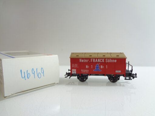Märklin H0 46969 Klappdeckelwagen Heinr. Franck Söhne in OVP F397