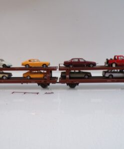 Märklin H0 4712 Autotransportwagen mit PKW´s der DB in OVP BH1852