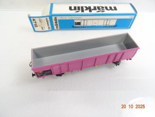 Märklin H0 4718 offener Güterwagen Hochbordwagen der SBB in OVP RR4208 – Bild 3