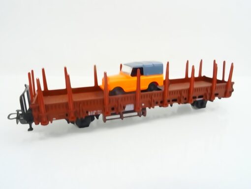 Märklin H0 4722 Rungenwagen mit Ladung PKW RR2316 o.