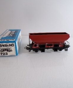 Märklin H0 4723 Drehschieber-Seitenentladewagen der DB in OVP HS87
