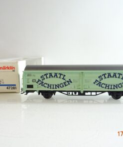 Märklin H0 47281 Schiebewandwagen Staatl. Fachinger der DB in OVP PR6603