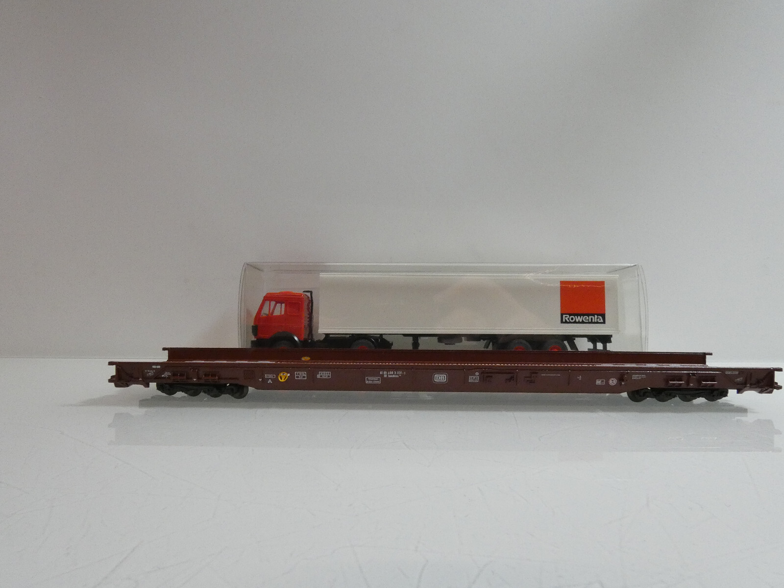 Märklin H0 4742 Niederflurwagen Rola mit LKW in OVP C324 – Bild 4