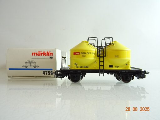 Märklin H0 4759 Zement Silowagen der SBB in OVP PR9918