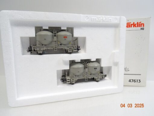 Märklin H0 47613 Schweiz Silowagen - Set 2tlg. der SBB in OVP LE9115