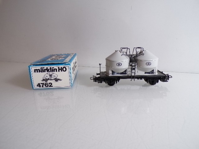 Märklin H0 4762 Behälterwagen der DB in OVP HS 79
