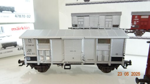 Märklin H0 47870 Spitzdachwagen-Set 3 tlg. der FS in OVP PR7999 – Bild 5