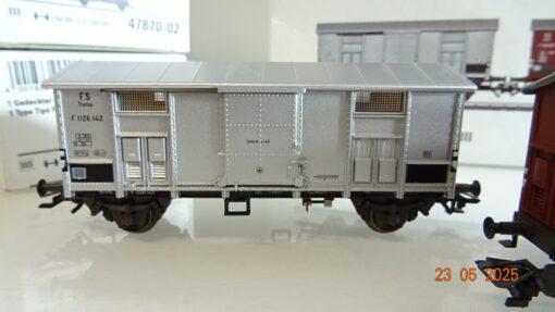 Märklin H0 47870 Spitzdachwagen-Set 3 tlg. der FS in OVP PR7999 – Bild 8