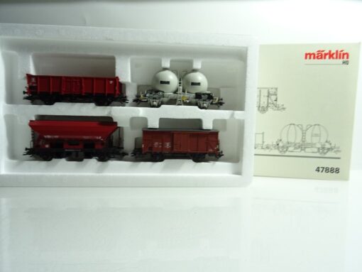 Märklin H0 47888 Wagen-Set Belgische Güterwagen in OVP TF845