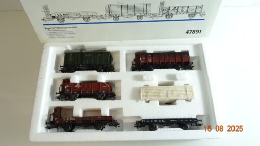 Märklin H0 47891 Wagen-Set Güterwagen um 1950 der DR in OVP PR9572