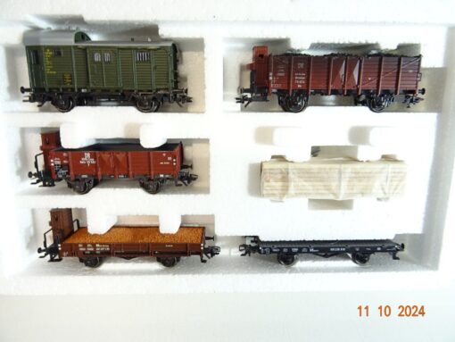 Märklin H0 47891  Wagen-Set Güterwagen um 1950 der DR neuwertig in OVP PR3179 – Bild 3