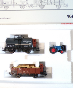Märklin H0 47905 Wagen-Set Mobiles Sägewerk der DB in OVP BH2083