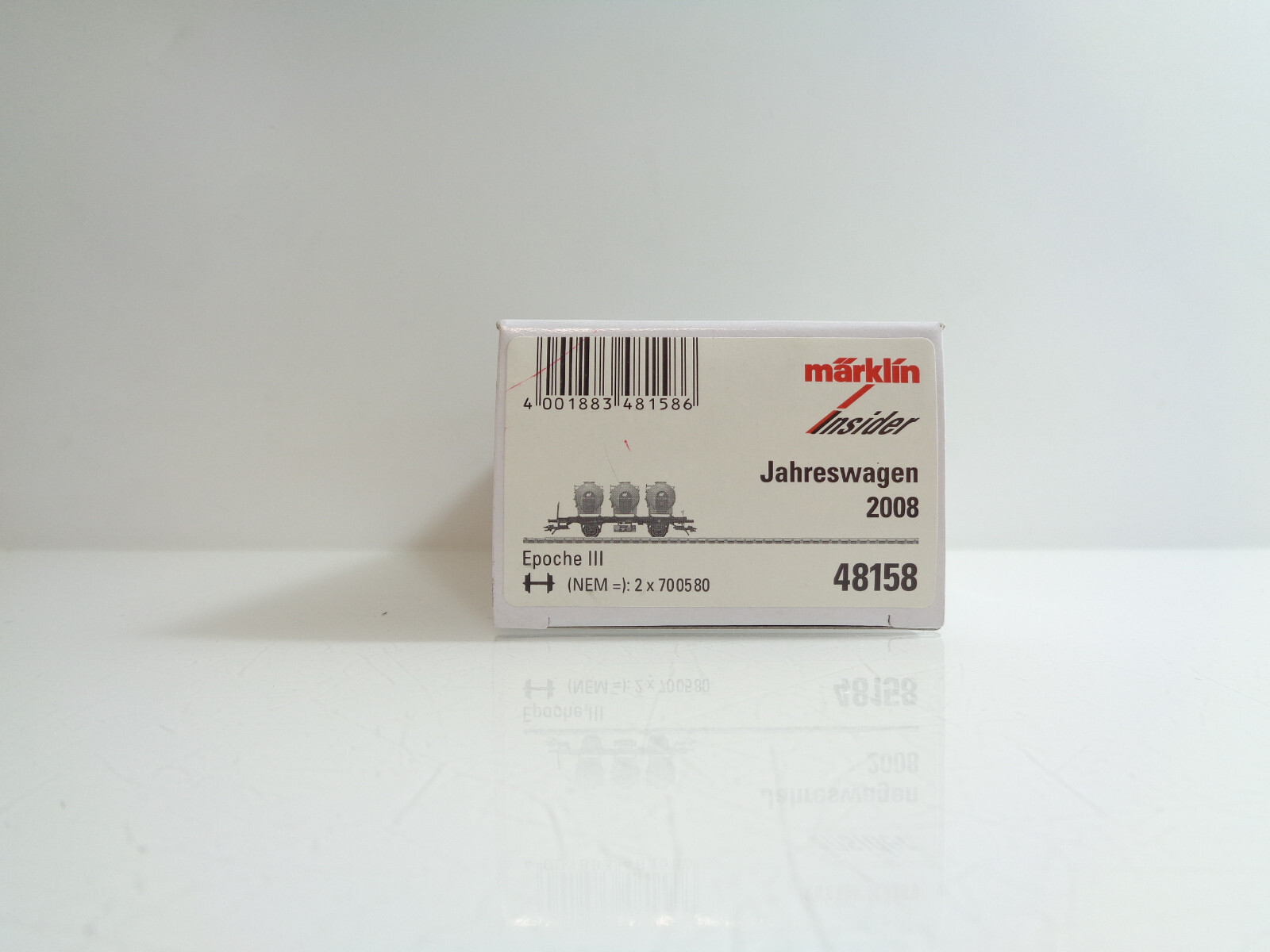 Märklin H0 48158 Güterwagen Insider Jahreswagen 2008 in OVP C48 – Bild 3