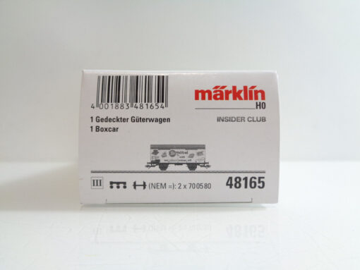 Märklin H0 48165 Gedeckter Güterwagen Insider Club Ilse Möbel in OVP C36 – Bild 3