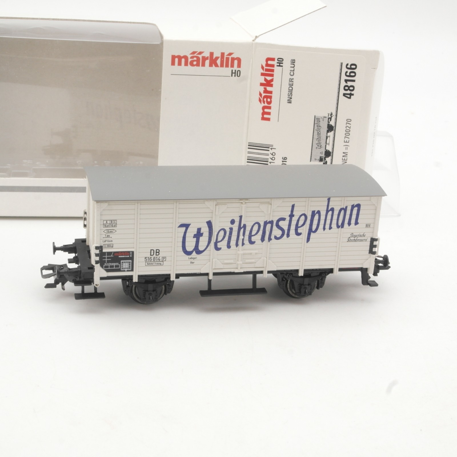 Märklin H0 48166 Insider Jahreswagen 2016 Weihenstephan in OVP RR5524
