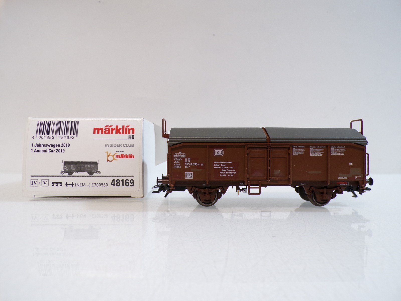Märklin H0 48169 Jahreswagen 2019 in OVP BH1973