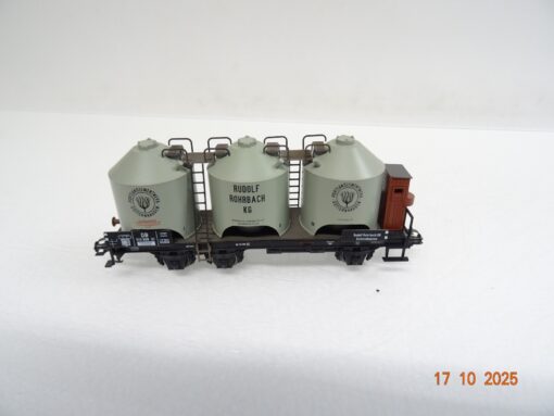 Märklin H0 48260 Silowagen Rudolf Rohrbach KG der DB in OVP HS53 – Bild 3