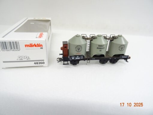 Märklin H0 48260 Silowagen Rudolf Rohrbach KG der DB in OVP HS53