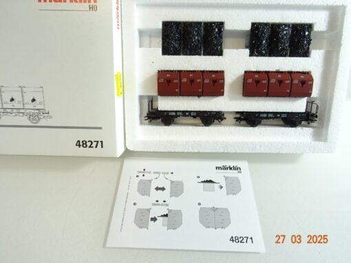 Märklin H0 48271 Behälterwagen-Set der DB in OVP PR6755