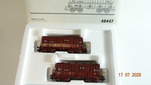 Märklin H0 48447 Wagen-Set On Rail Erz-Transporter der SNCB in OVP PR9041